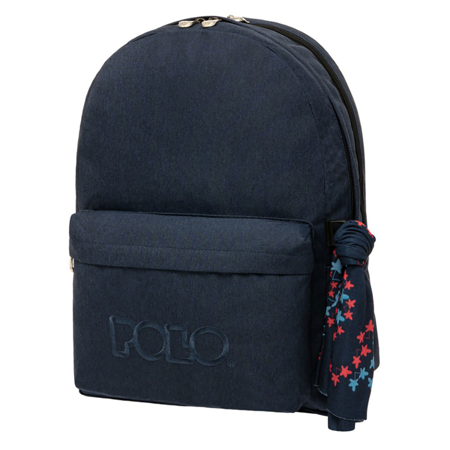 Polo Τσάντα Πλάτης Double Scarf Σκούρο Μπλε