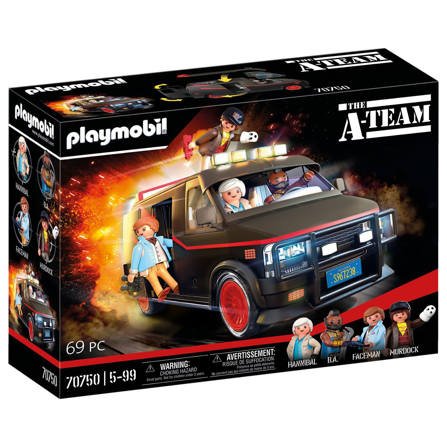 playmobil A-Team "The A-Team"" Van 70750