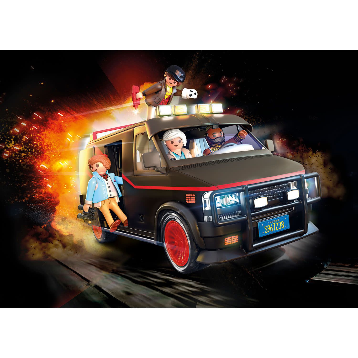 Κάνε κλικ για να δεις την εικόνα 4 του playmobil A-Team "The A-Team"" Van 70750