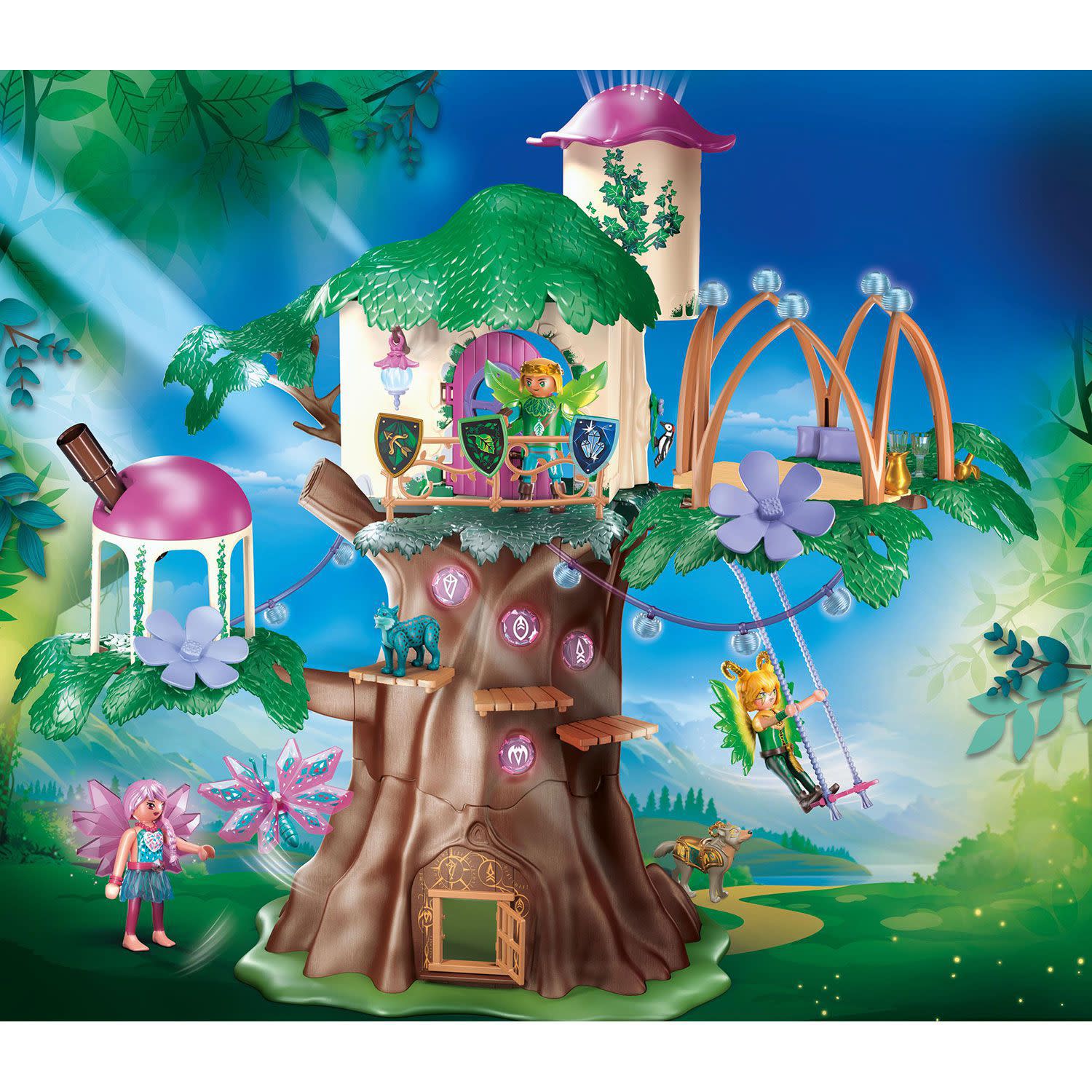 Εικόνα 4 του playmobil Ayuma Νεραϊδένιο Δεντρόσπιτο 70799