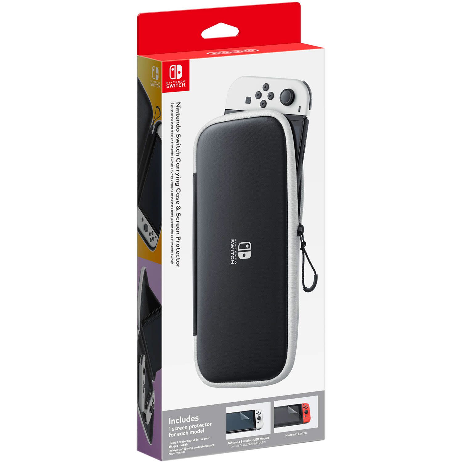 Εικόνα 1 του Nintendo Switch Case & Screen Protector Black & White