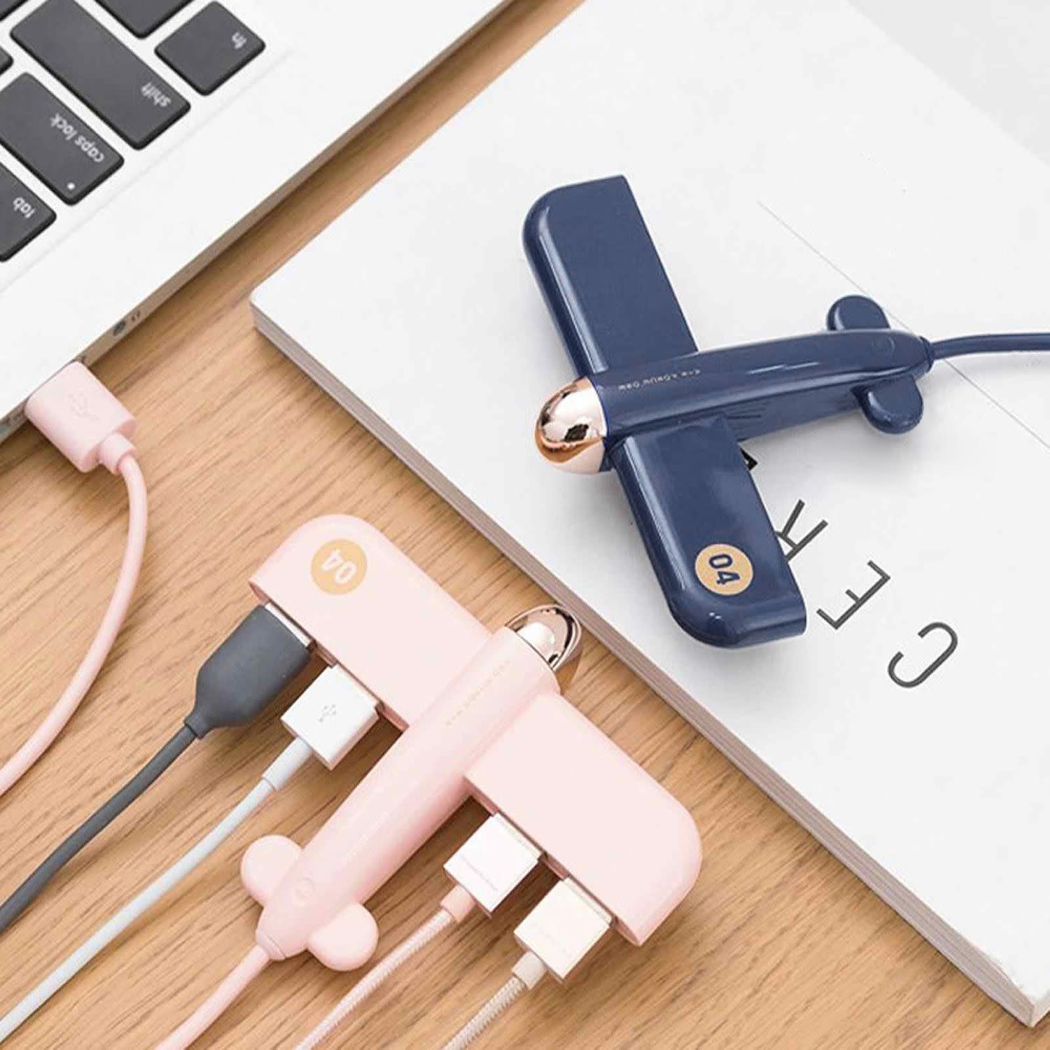 Usb Plane Airplane Usb Hub Blue 2.0 | Plaisio.gr