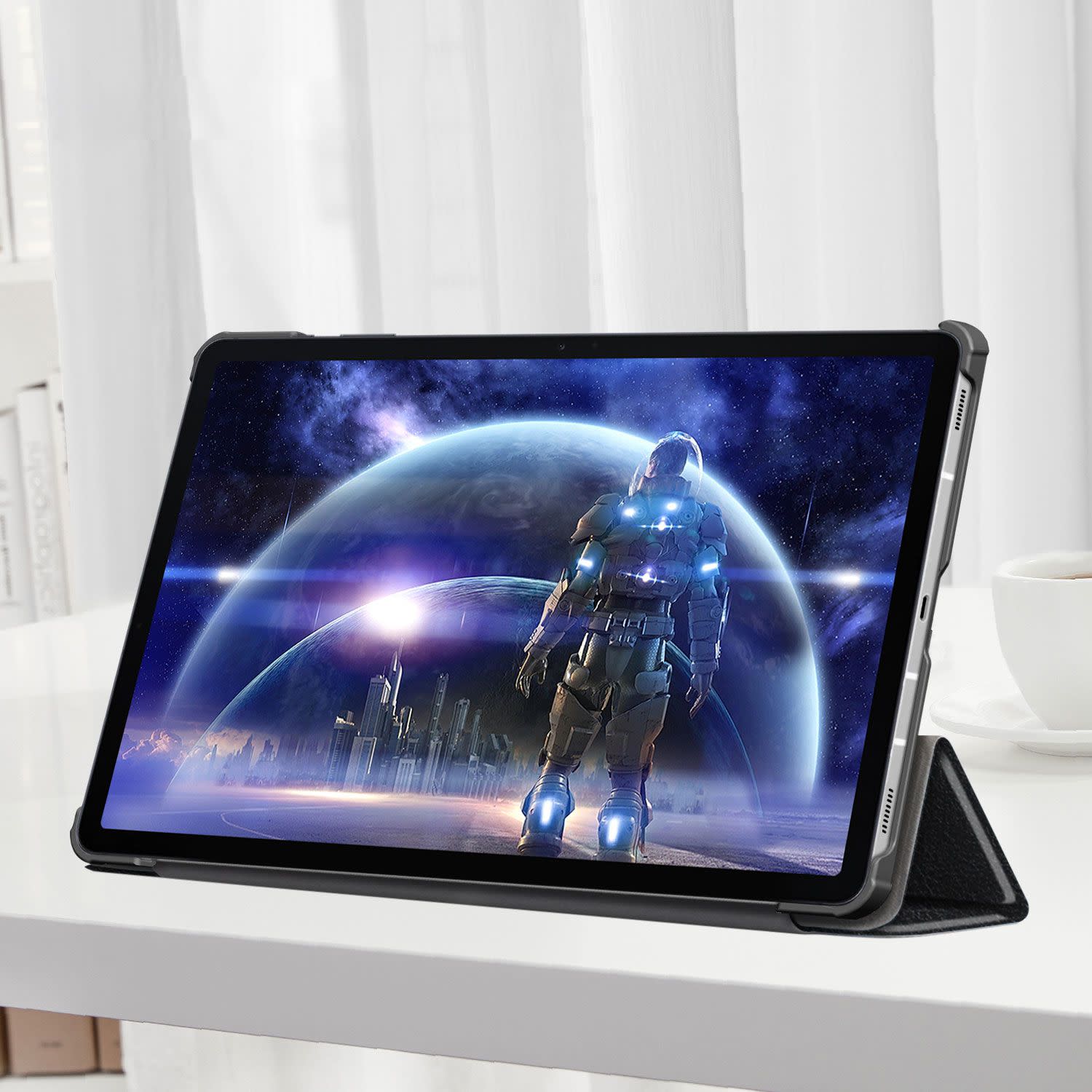 Εικόνα 3 του Sentio Θήκη Book Cover για tablet Galaxy Tab S7+/S7 FE/S8+ 12.4" Γκρι