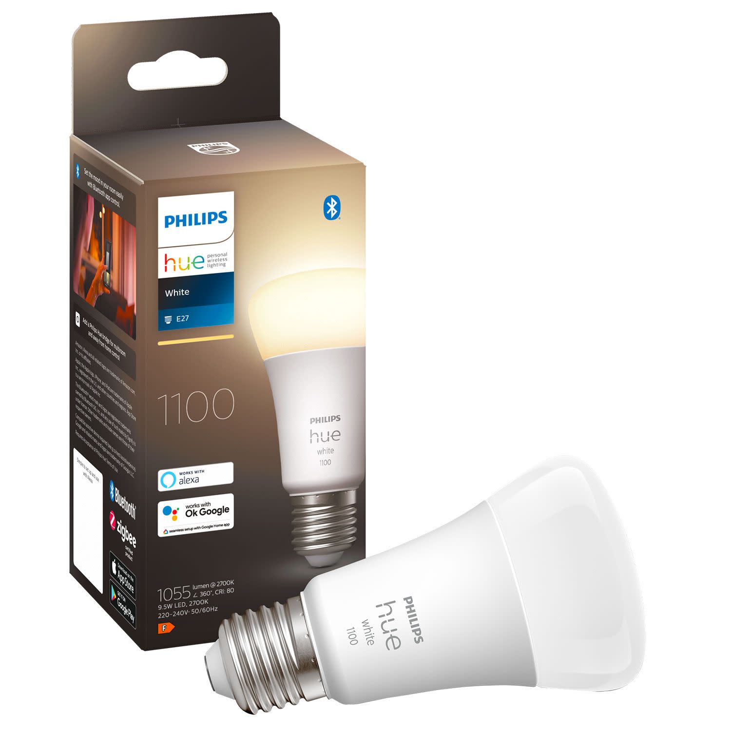 Εικόνα 1 του Philips HueW 9.5W A60 E27 EU