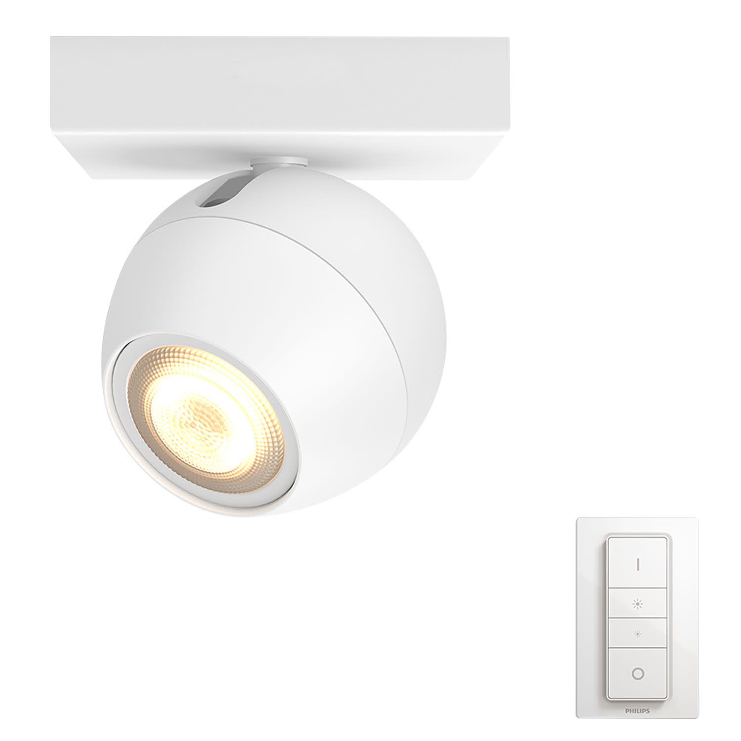 Εικόνα 1 του Philips Buckram Hue ext. single spot white 1x5W