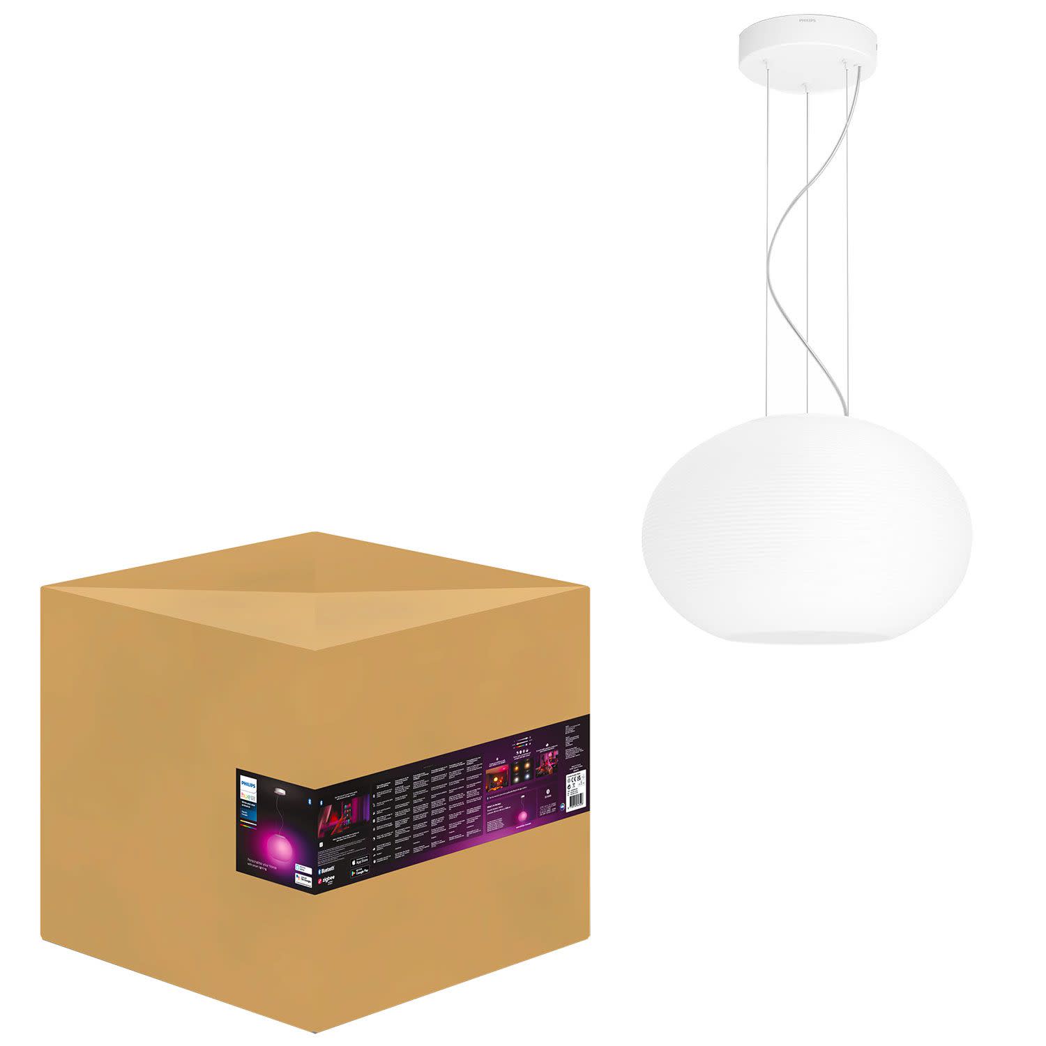 Philips Flourish Hue pendant EU/UK white 31W 24V