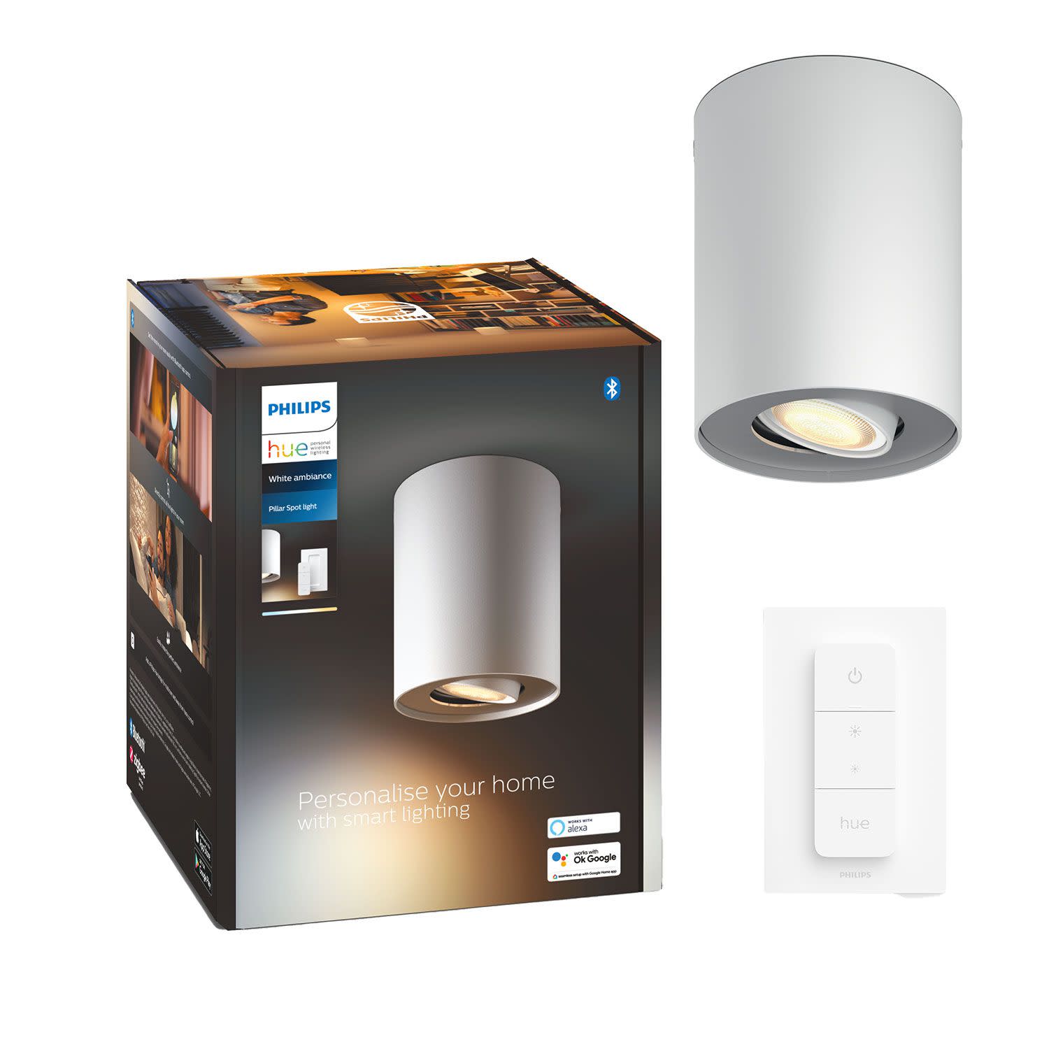 Εικόνα 1 του Philips Hue single spot white 1x5W 230V