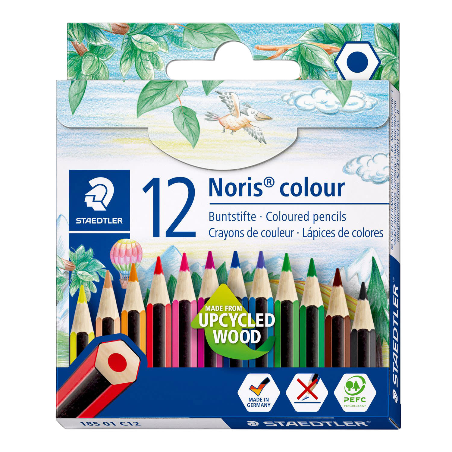 Εικόνα 1 του Staedtler Ξυλομπογιές Noris Mini 12τεμ.