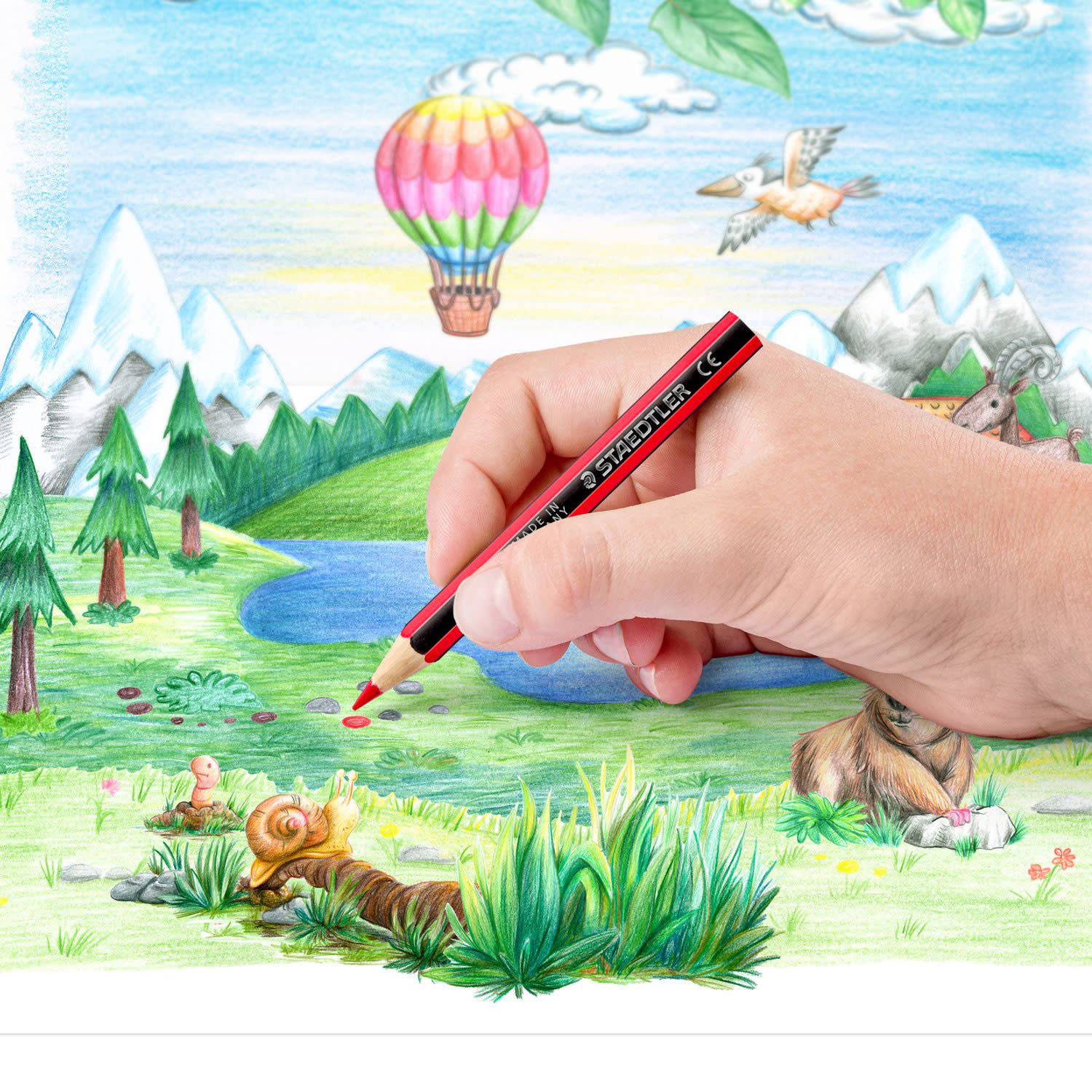 Εικόνα 2 του Staedtler Ξυλομπογιές Noris Mini 12τεμ.