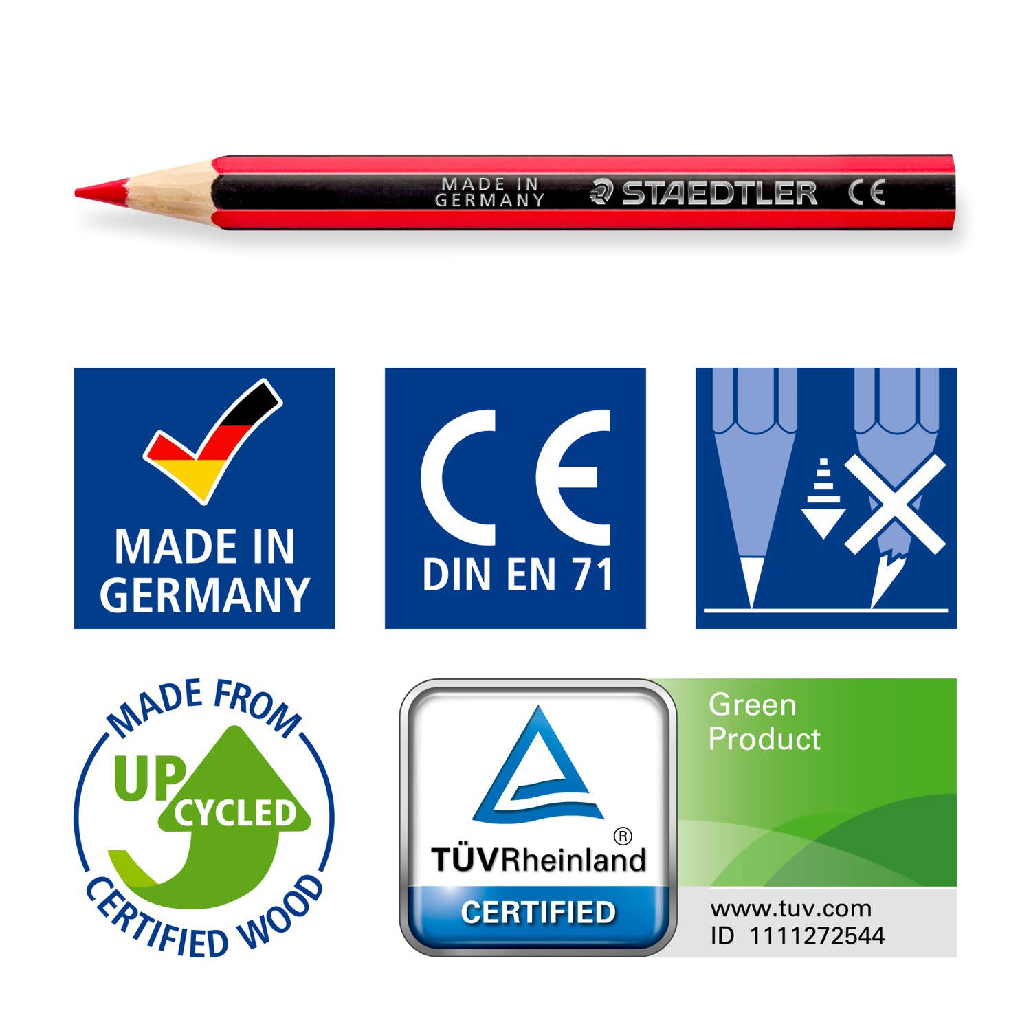 Εικόνα 5 του Staedtler Ξυλομπογιές Noris Mini 12τεμ.