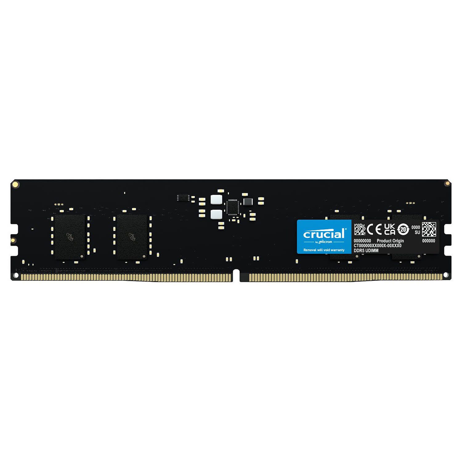 Crucial Desktop RAM UDIMM 8GB 4800MHz DDR5