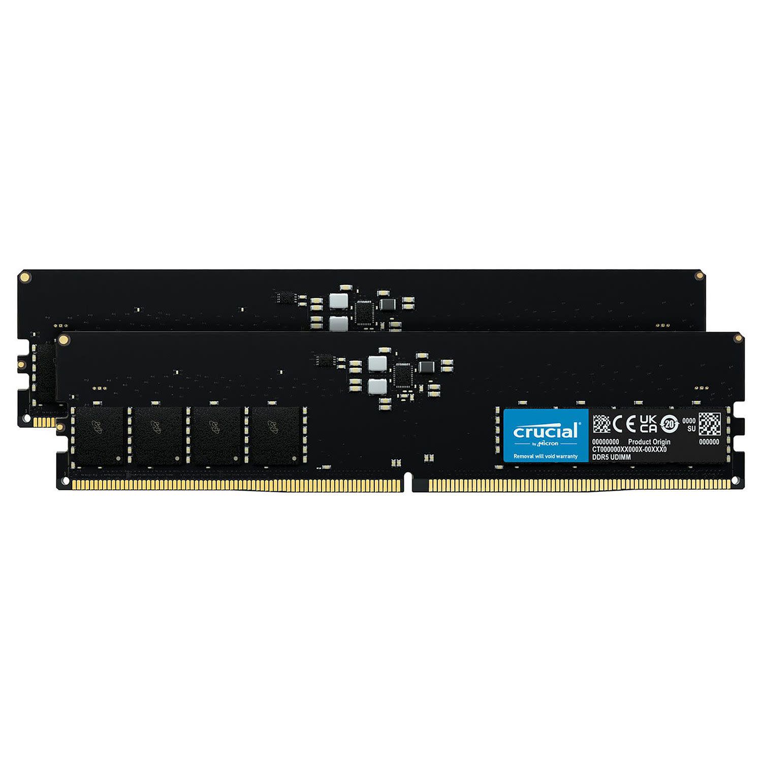 Εικόνα 1 του Crucial Desktop RAM UDIMM 64GB Kit 4800MHz DDR5