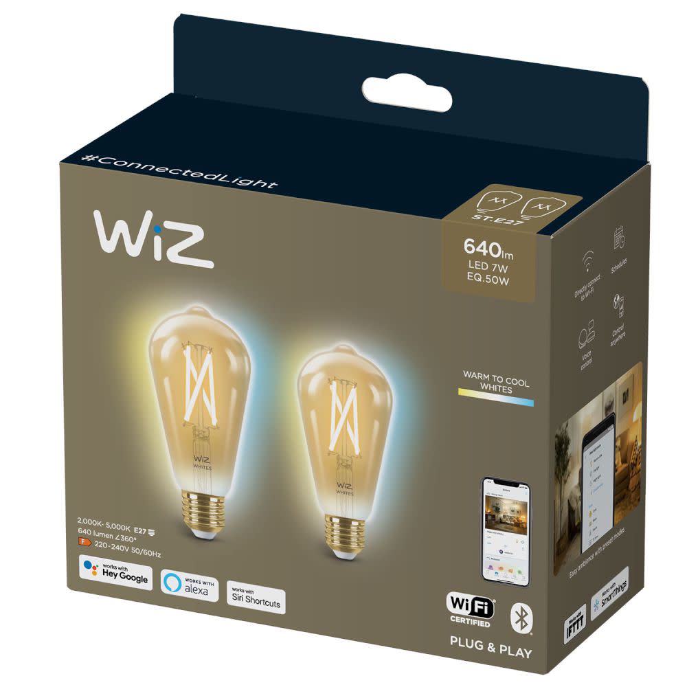 Εικόνα 3 του Wiz Wi-Fi BLE 50W ST64 E27 Amb