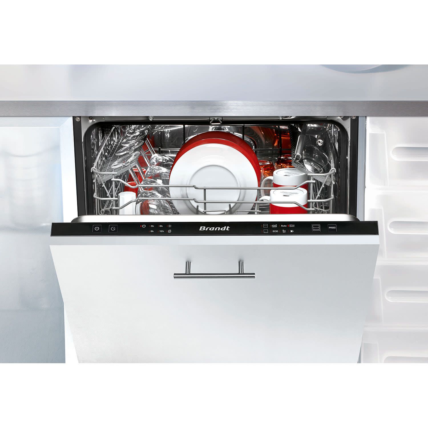 Εικόνα 1 του Brandt BDJ325LB Πλυντήριο Πιάτων Εντοιχιζόμενο 60 cm