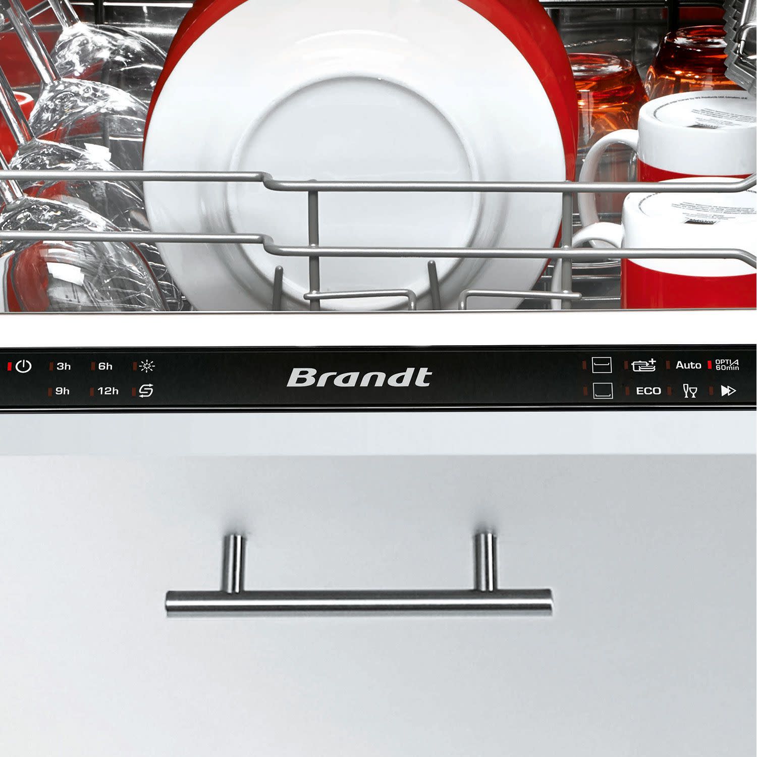 Εικόνα 4 του Brandt BDJ325LB Πλυντήριο Πιάτων Εντοιχιζόμενο 60 cm