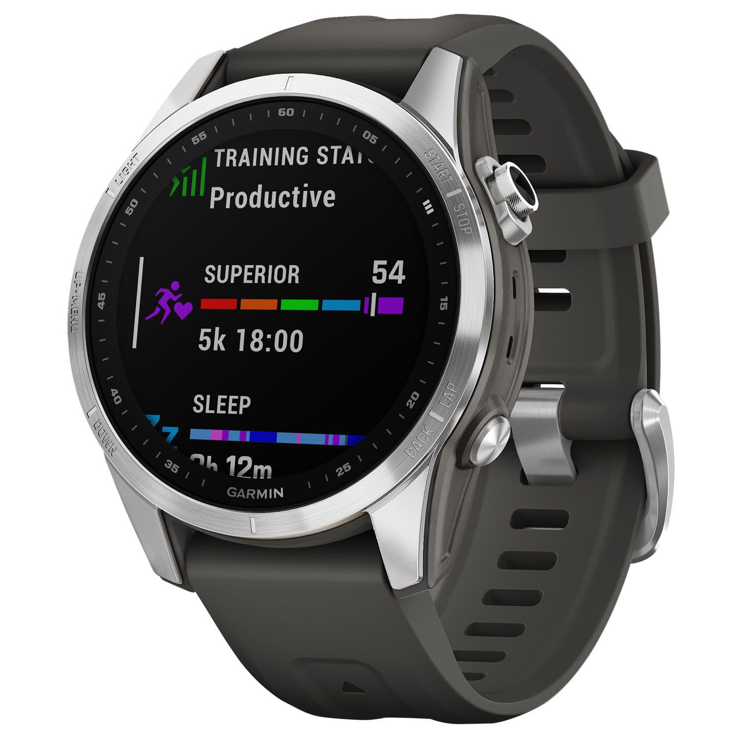 Εικόνα 3 του Garmin Fenix 7S 42mm Silver with Graphite