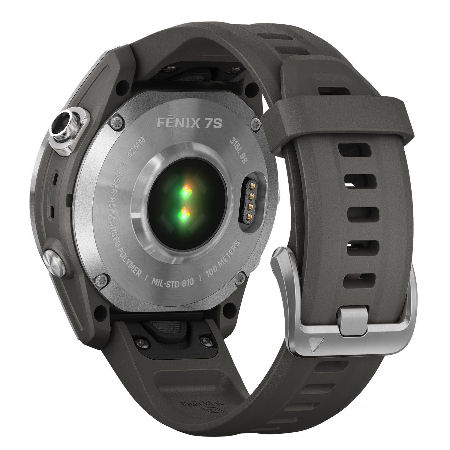 Εικόνα 4 του Garmin Fenix 7S 42mm Silver with Graphite
