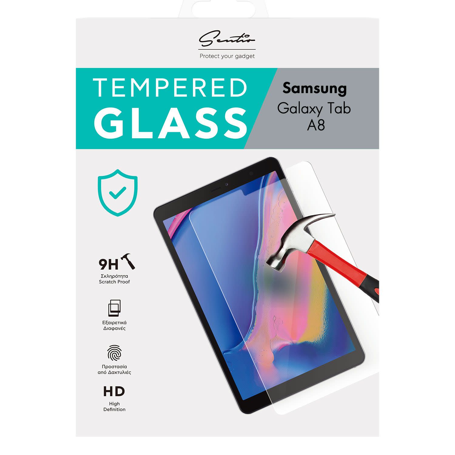 Εικόνα 1 του Sentio Γυαλί για Galaxy Tab A8