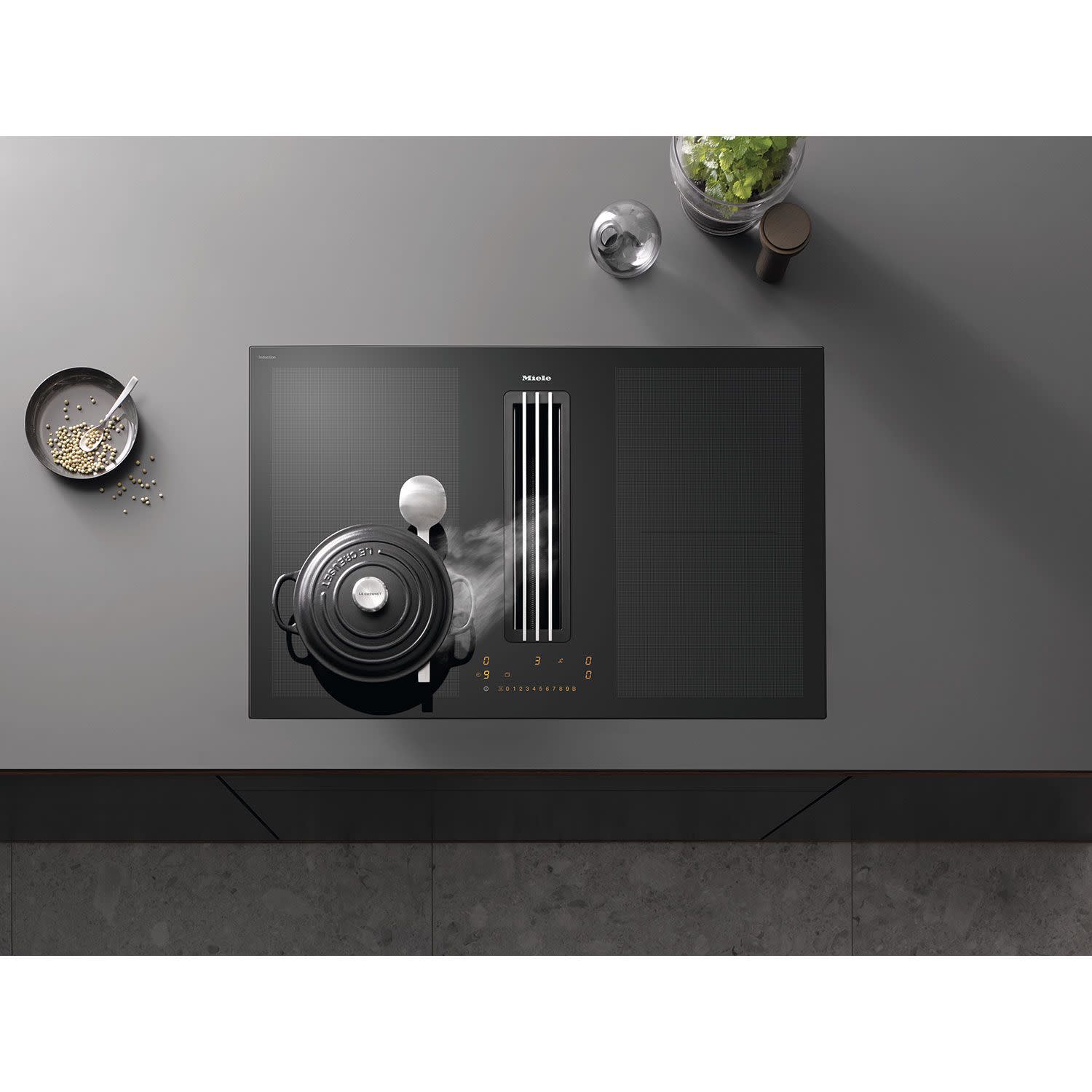 Εικόνα 5 του Miele KMDA 7476 FL Εστίες με Απορροφητήρα