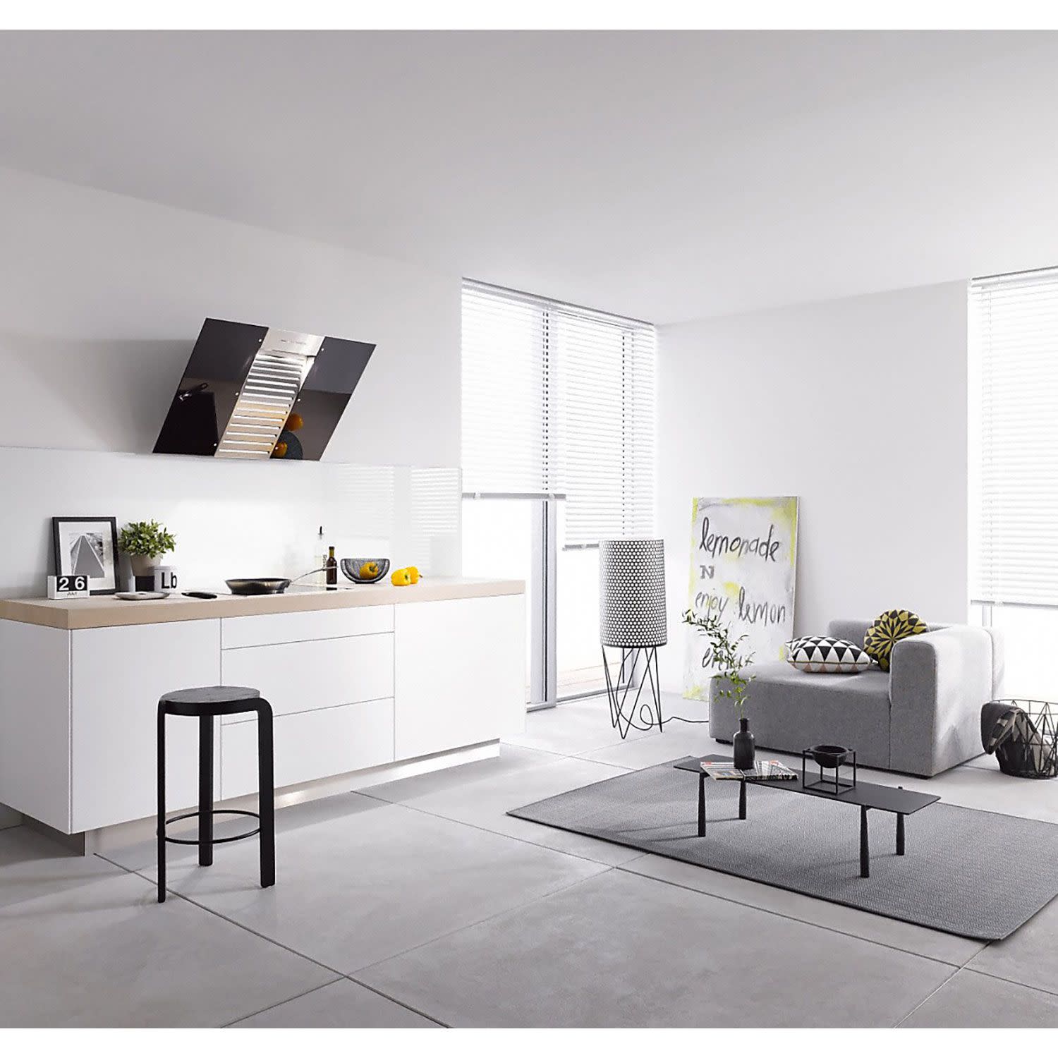 Εικόνα 3 του Miele DA 6096 W Black Wing Obsidian Απορροφητήρας Τζάκι