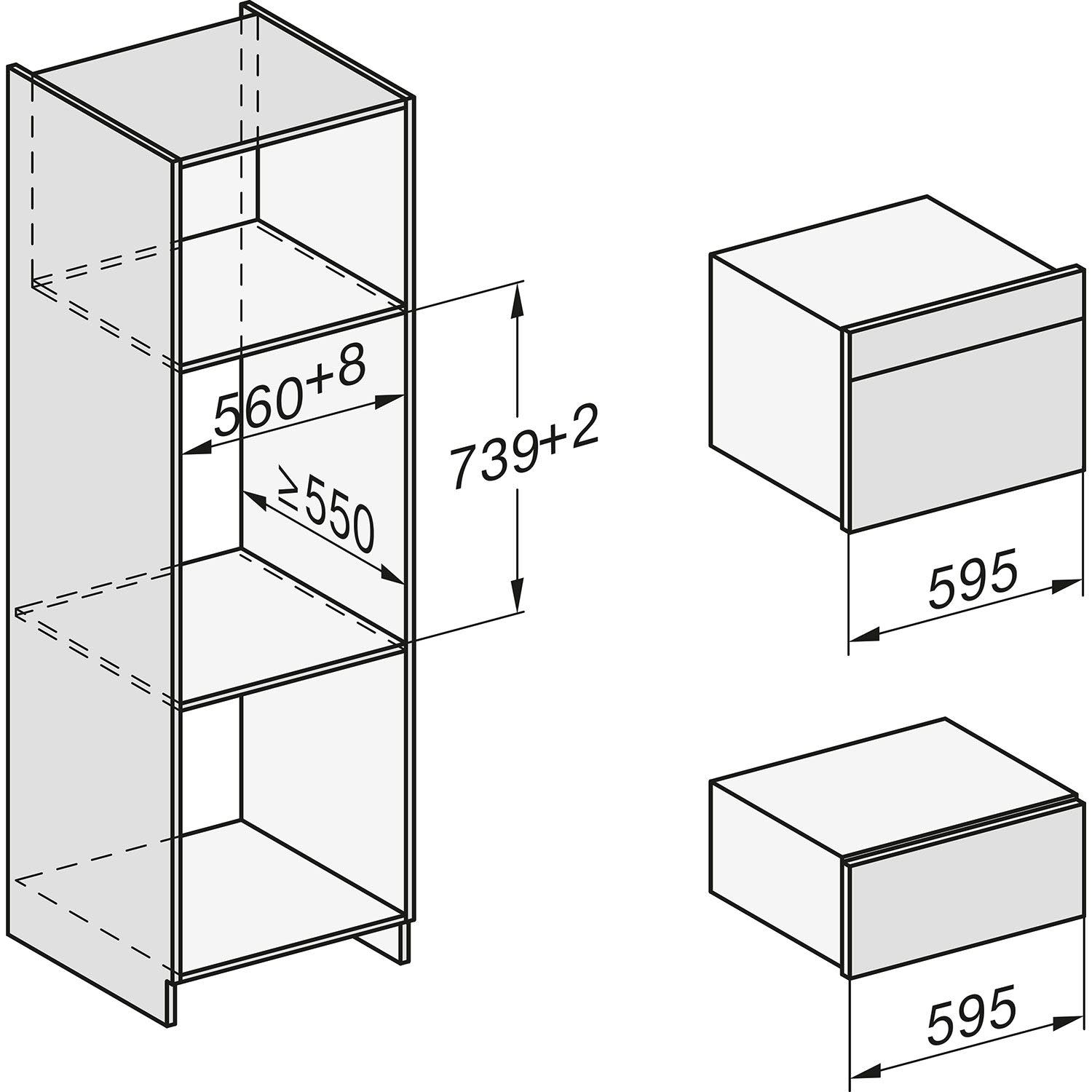 Εικόνα 3 του Miele DGC 7840X Graphite grey Φούρνος Άνω πάγκου