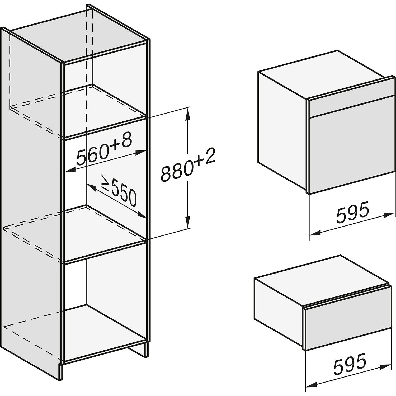 Κάνε κλικ για να δεις την εικόνα 3 του Miele DGC 7860X Graphite grey Φούρνος Άνω πάγκου