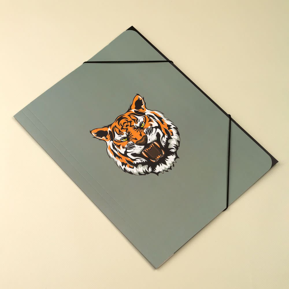 Εικόνα 1 του Goomby Φάκελος με Λάστιχο Wild Tiger