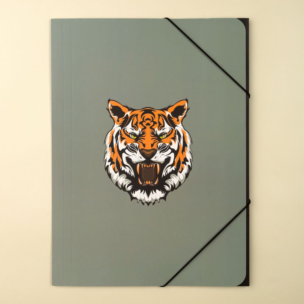 Εικόνα 2 του Goomby Φάκελος με Λάστιχο Wild Tiger