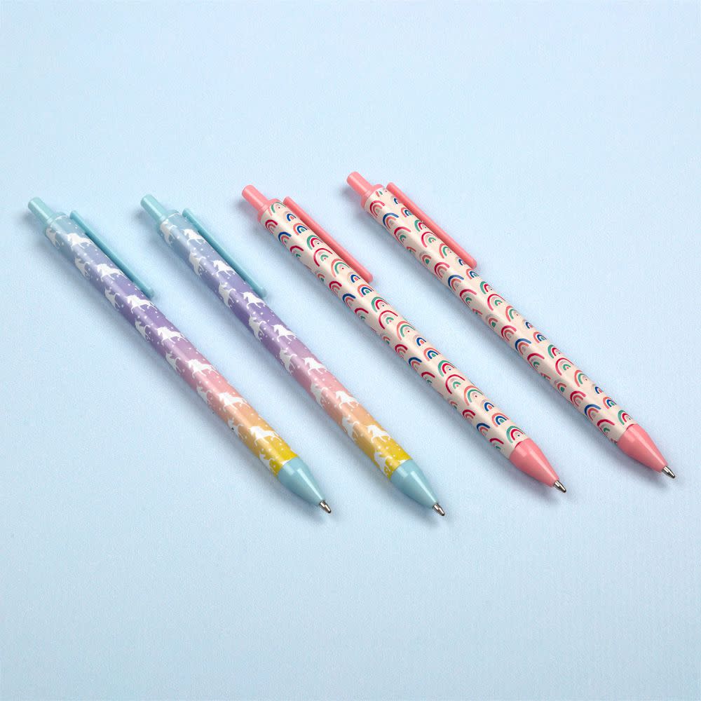 Εικόνα 3 του Goomby Στυλό Διαρκείας Unicorn Eyes Πάχος Μύτης  1.0mm 4τεμ.