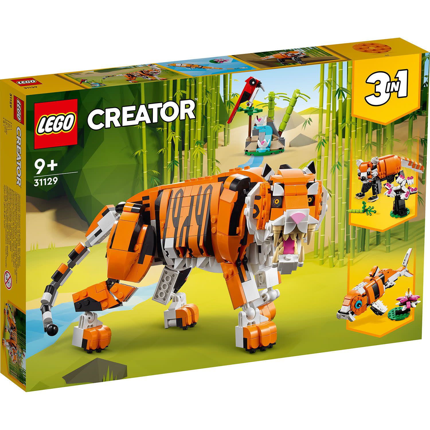 Εικόνα 1 του LEGO Creator Majestic Tiger 31129
