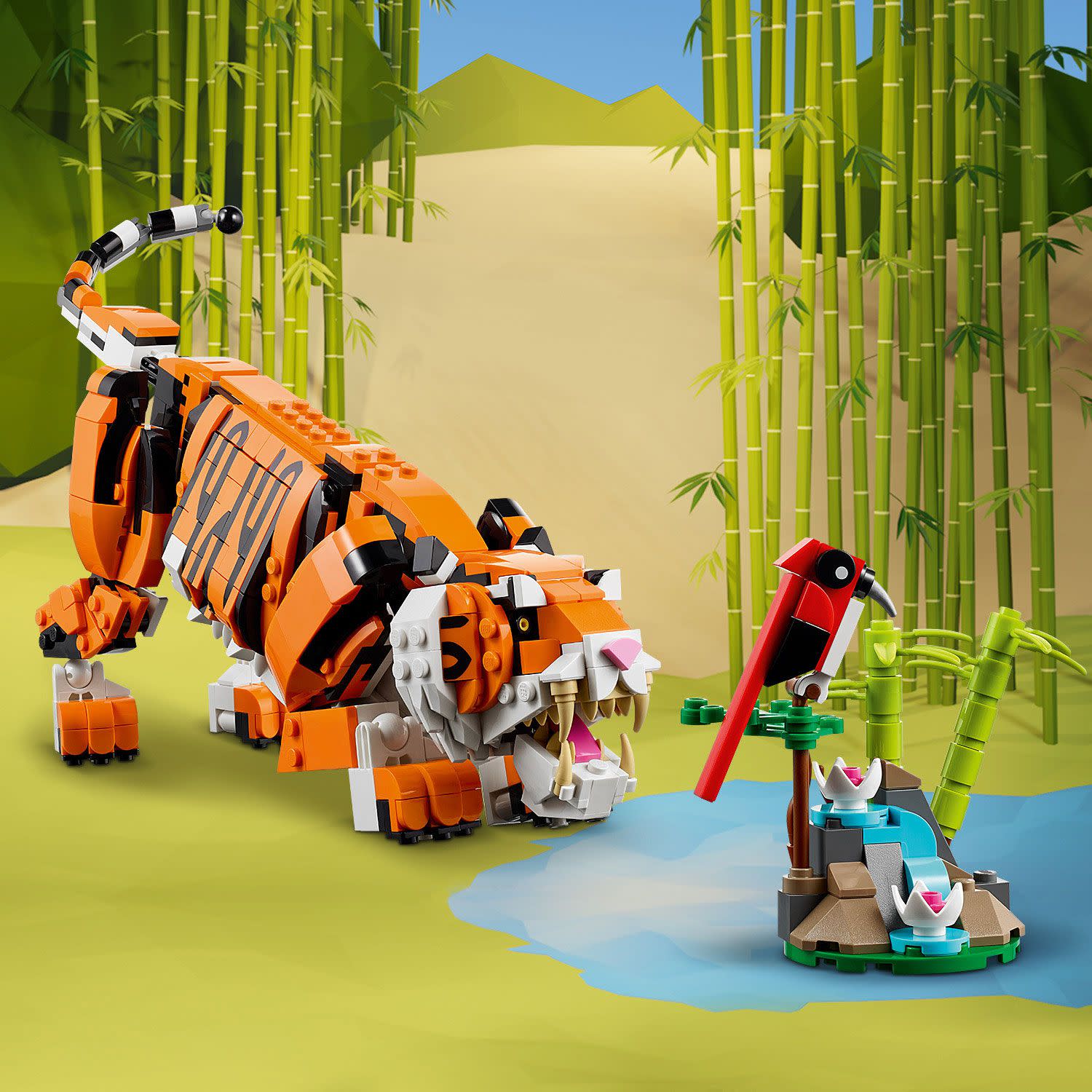 Εικόνα 5 του LEGO Creator Majestic Tiger 31129