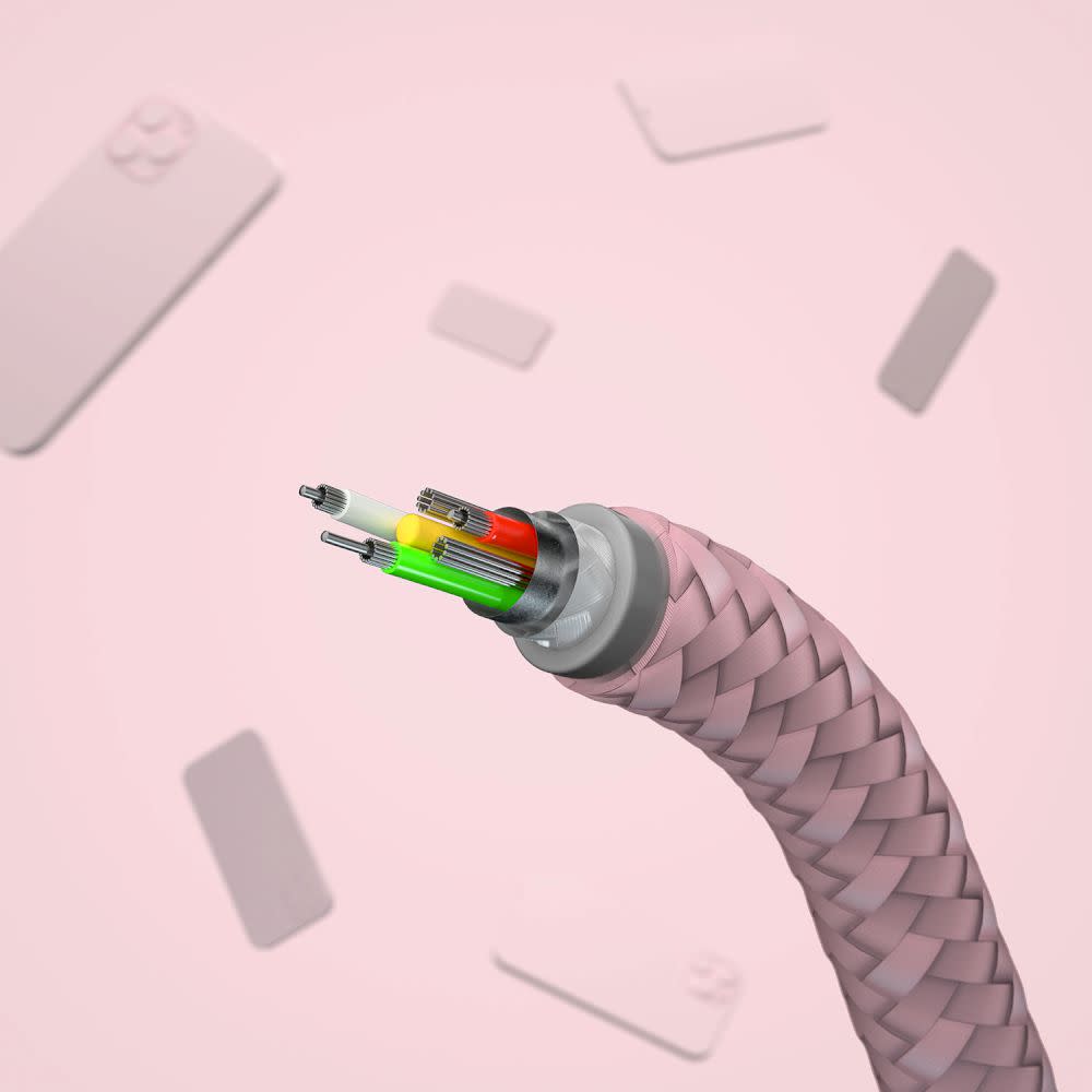 Εικόνα 2 του Belkin Καλώδιο USB-C to Lightning 1 m Ροζ