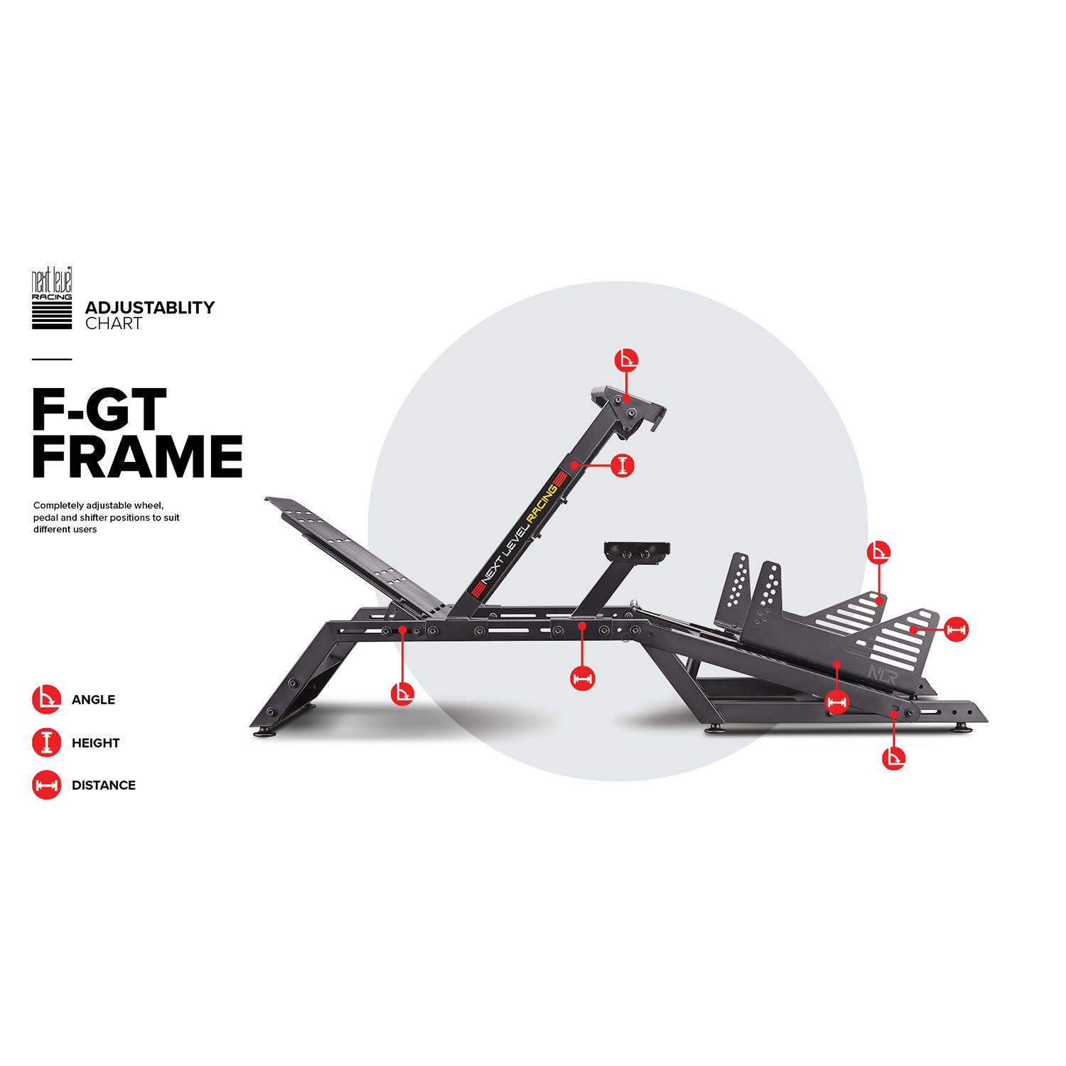Εικόνα 3 του Next Level Racing FGT Frame Only Simulator Cockpit