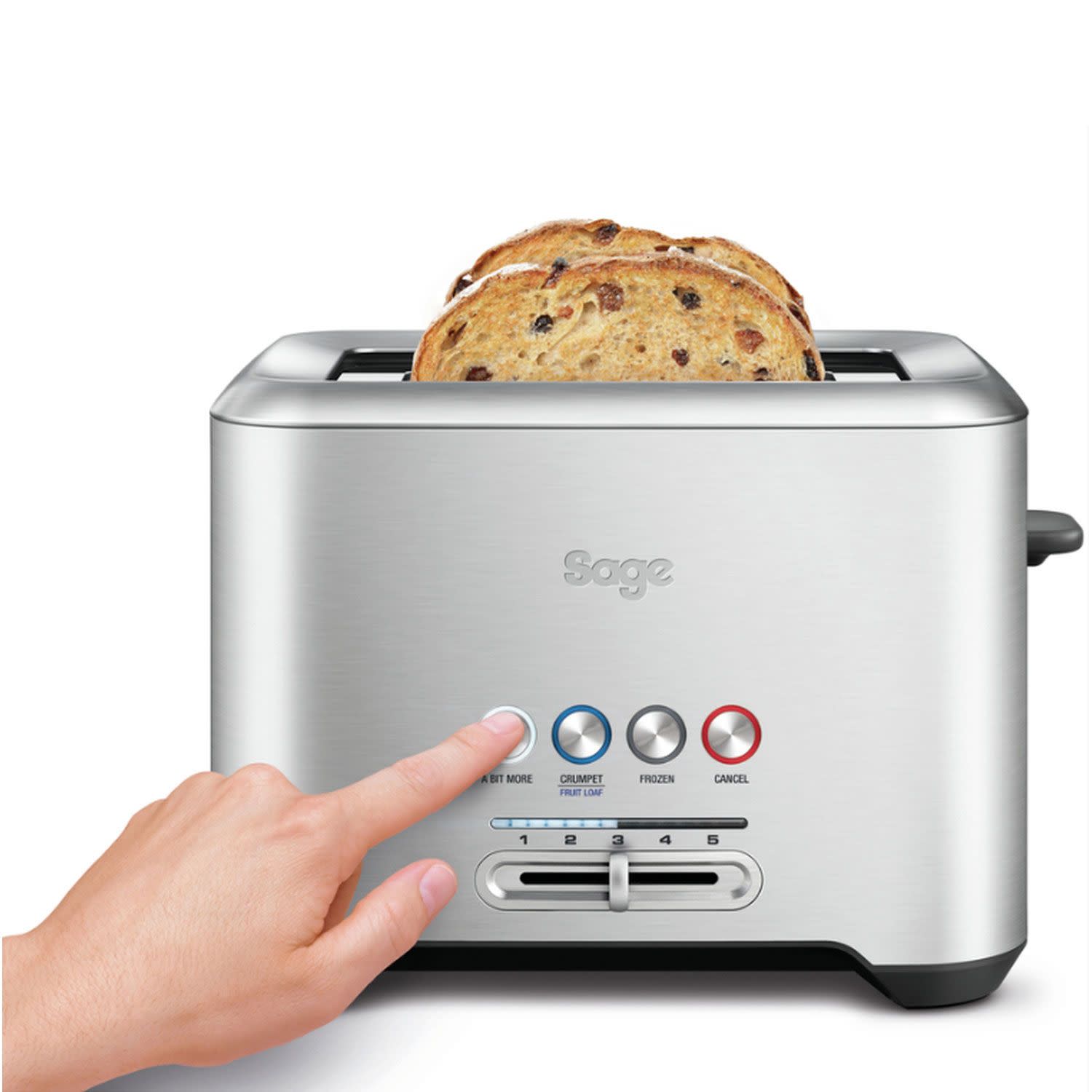 Κάνε κλικ για να δεις την εικόνα 2 του Sage Φρυγανιέρα BTA720UK A Bit More Toaster