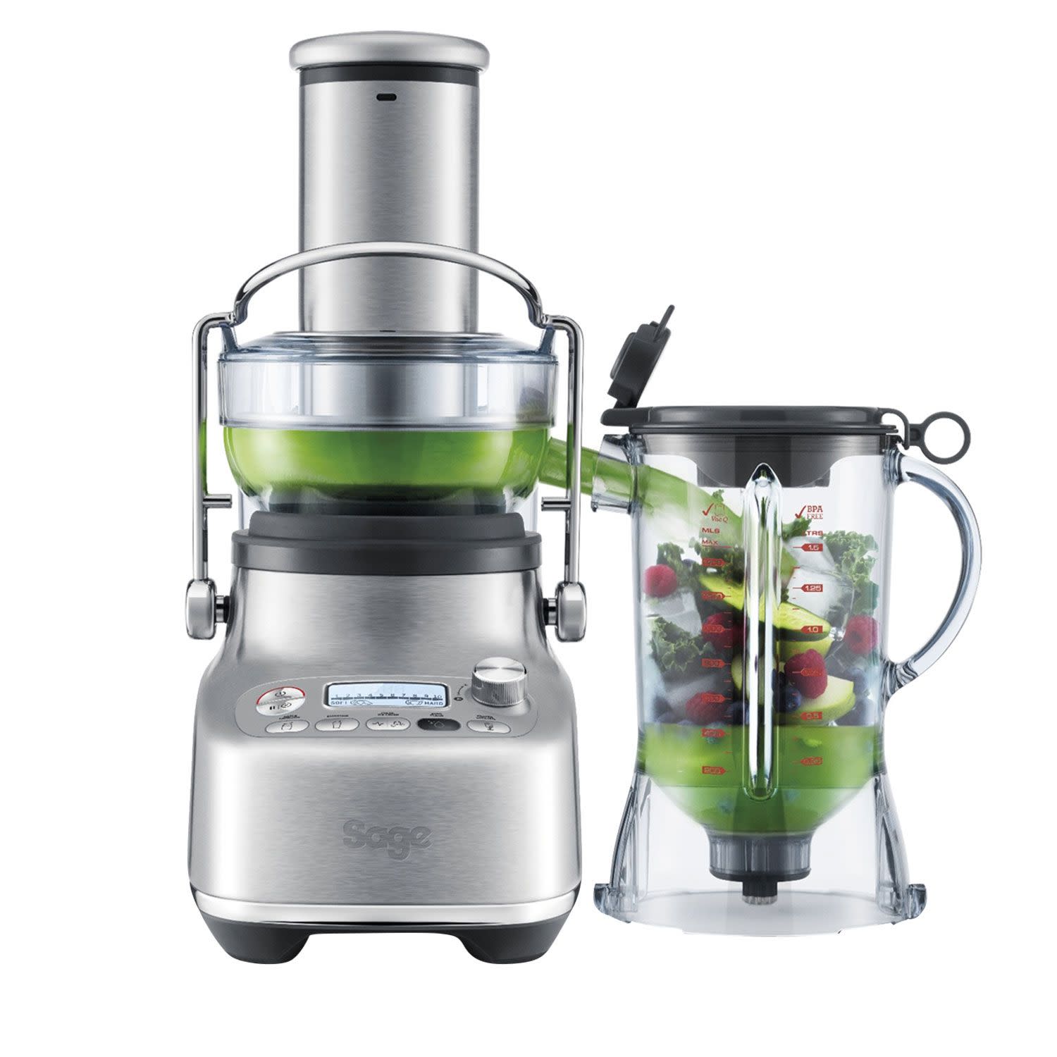 Sage Αποχυμωτής & Μπλέντερ SJB815BSS X Bluice Pro