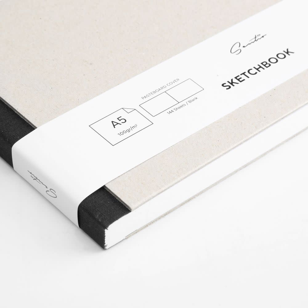 Εικόνα 2 του Sentio Sketchbook 21x14.8cm Μαύρο 144Φύλλων