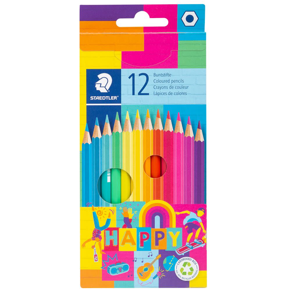 Εικόνα 1 του Staedtler Ξυλομπογιές Happy 12τεμ.