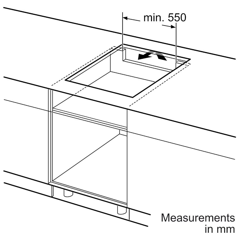 Εικόνα 5 του Bosch PIE645BB5E Εστίες Επαγωγικές