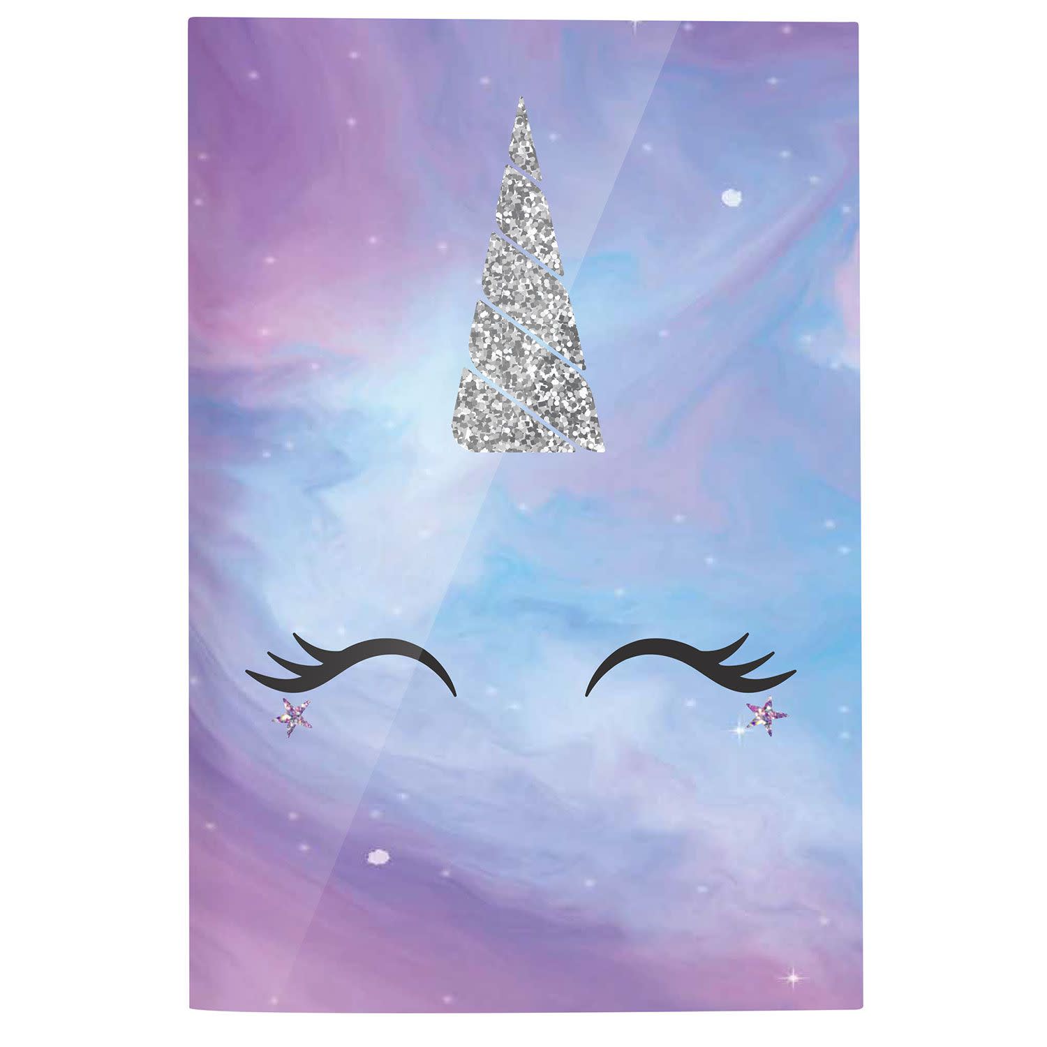 Goomby Τετράδιο Ριγέ 17x25 Sparkle Unicorn 40 φύλλων