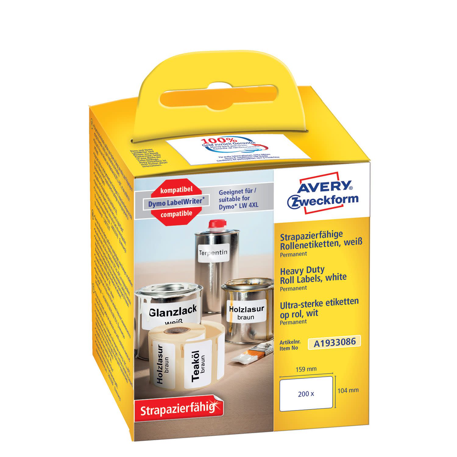 Εικόνα 1 του Avery Zweckform Αυτ.Ετικέτες Σε Ρολο (104Χ159MM) A1933086