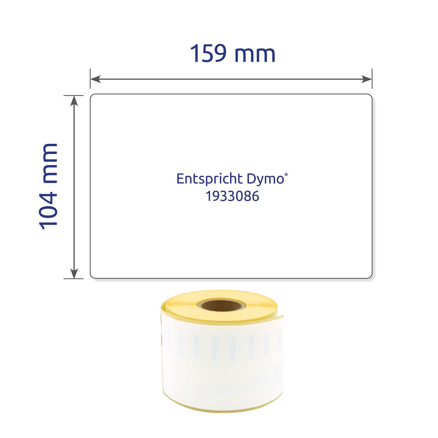 Εικόνα 3 του Avery Zweckform Αυτ.Ετικέτες Σε Ρολο (104Χ159MM) A1933086