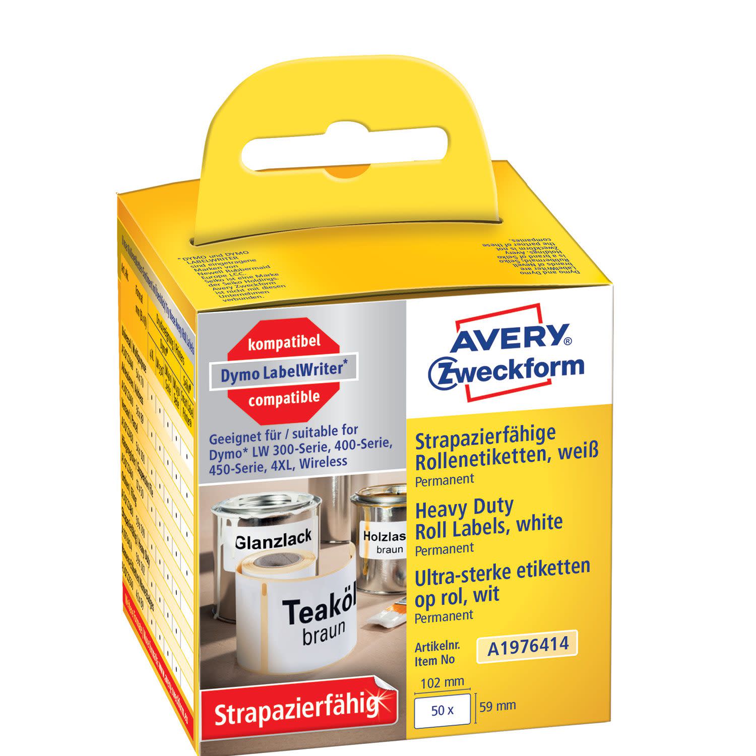 Εικόνα 1 του Avery Zweckform Αυτ.Ετικέτες Σε Ρολό (59x102mm) A1976414