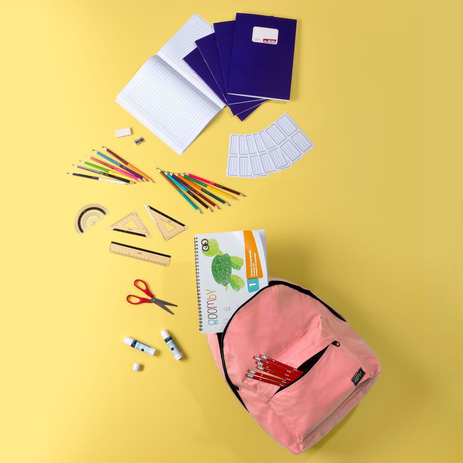 Εικόνα 2 του Goomby Γεμάτη Τσάντα Basic Σομόν