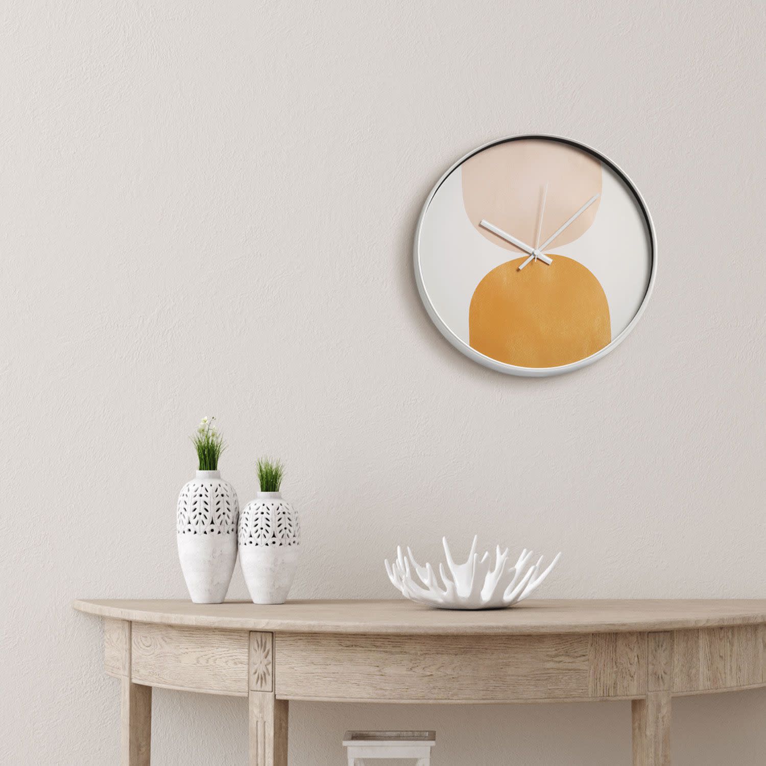 Sentio Ρολόι Τοίχου Two Colours