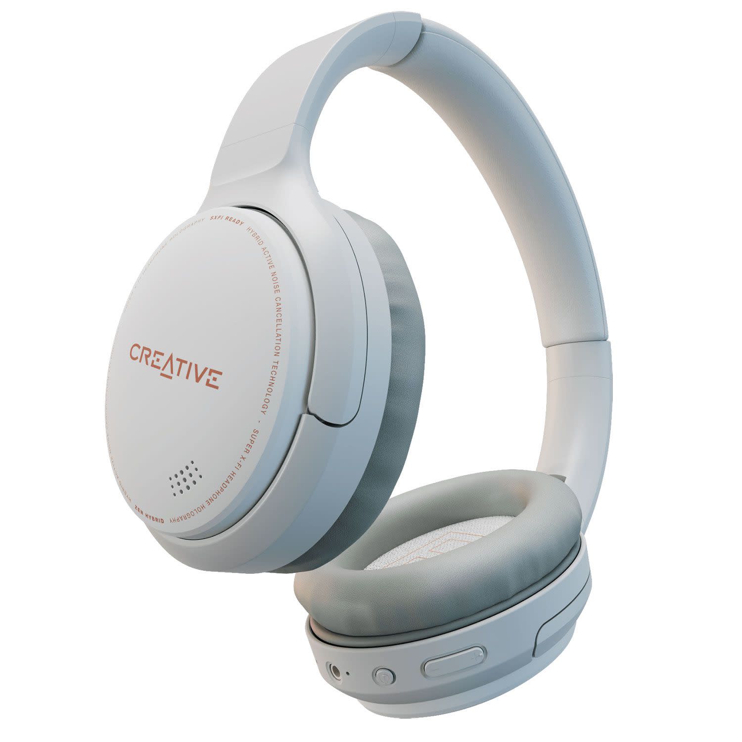 Κάνε κλικ για να δεις την εικόνα 3 του Creative Bluetooth Headphones ZEN Hybrid Λευκό