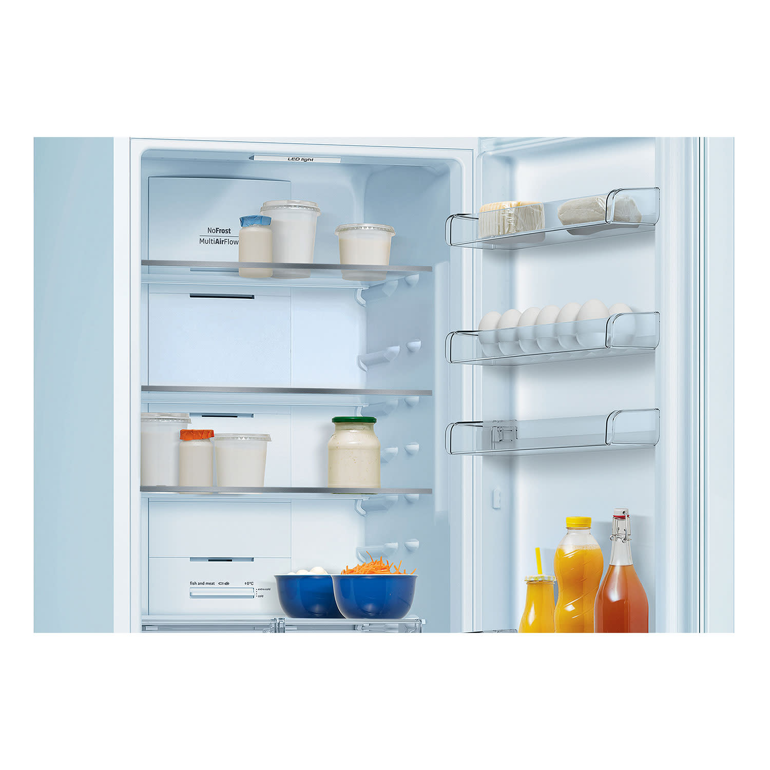 Εικόνα 4 του Pitsos PKNB56XWEP Ψυγειοκαταψύκτης White