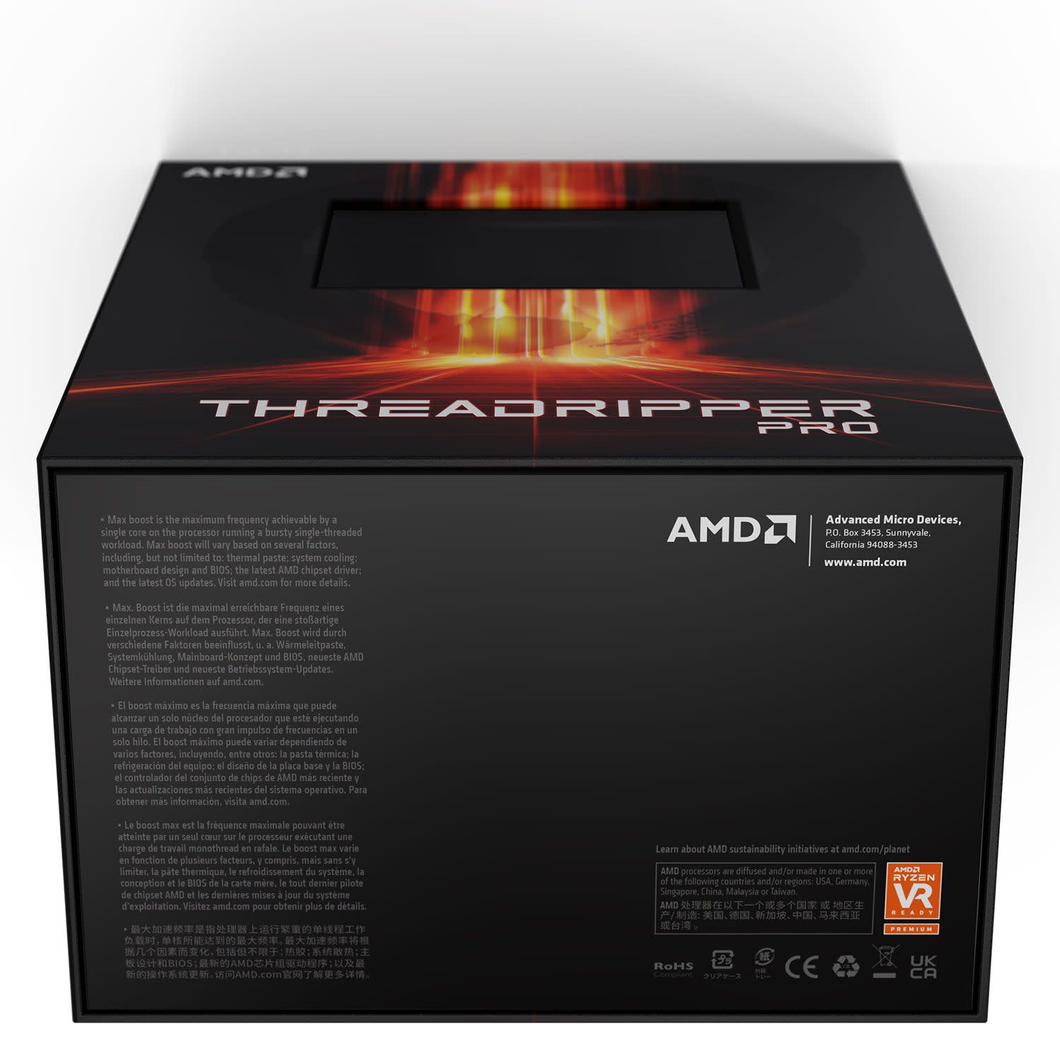 Εικόνα 5 του AMD CPU Ryzen Threadripper PRO 5995WX (sWRX8/2.7 GHz/256 MB)