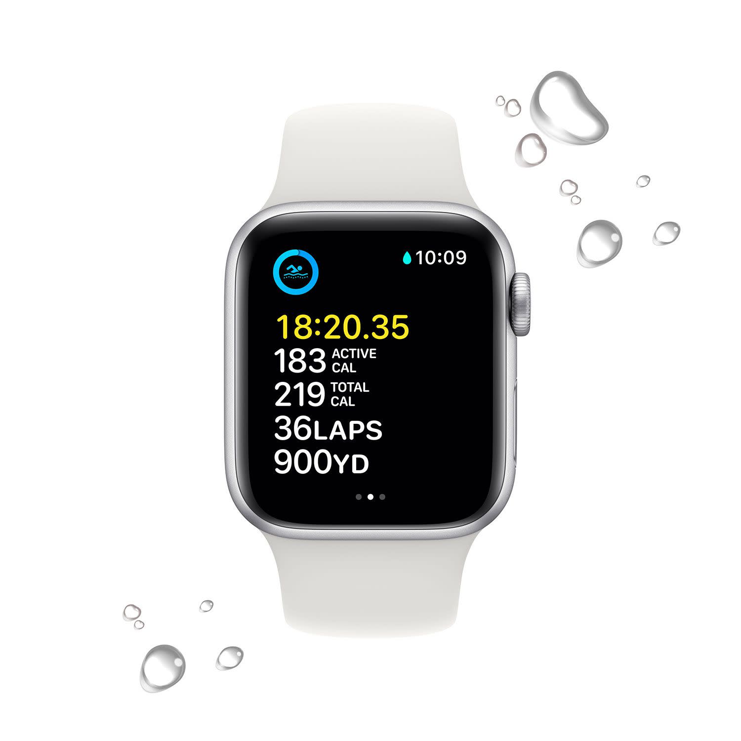Εικόνα 4 του Apple Watch SE 2nd 40mm Silver Aluminium