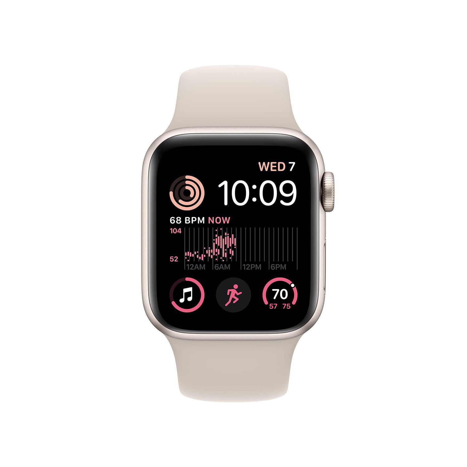 Εικόνα 2 του Apple Watch SE 2nd 40mm Starlight Aluminium