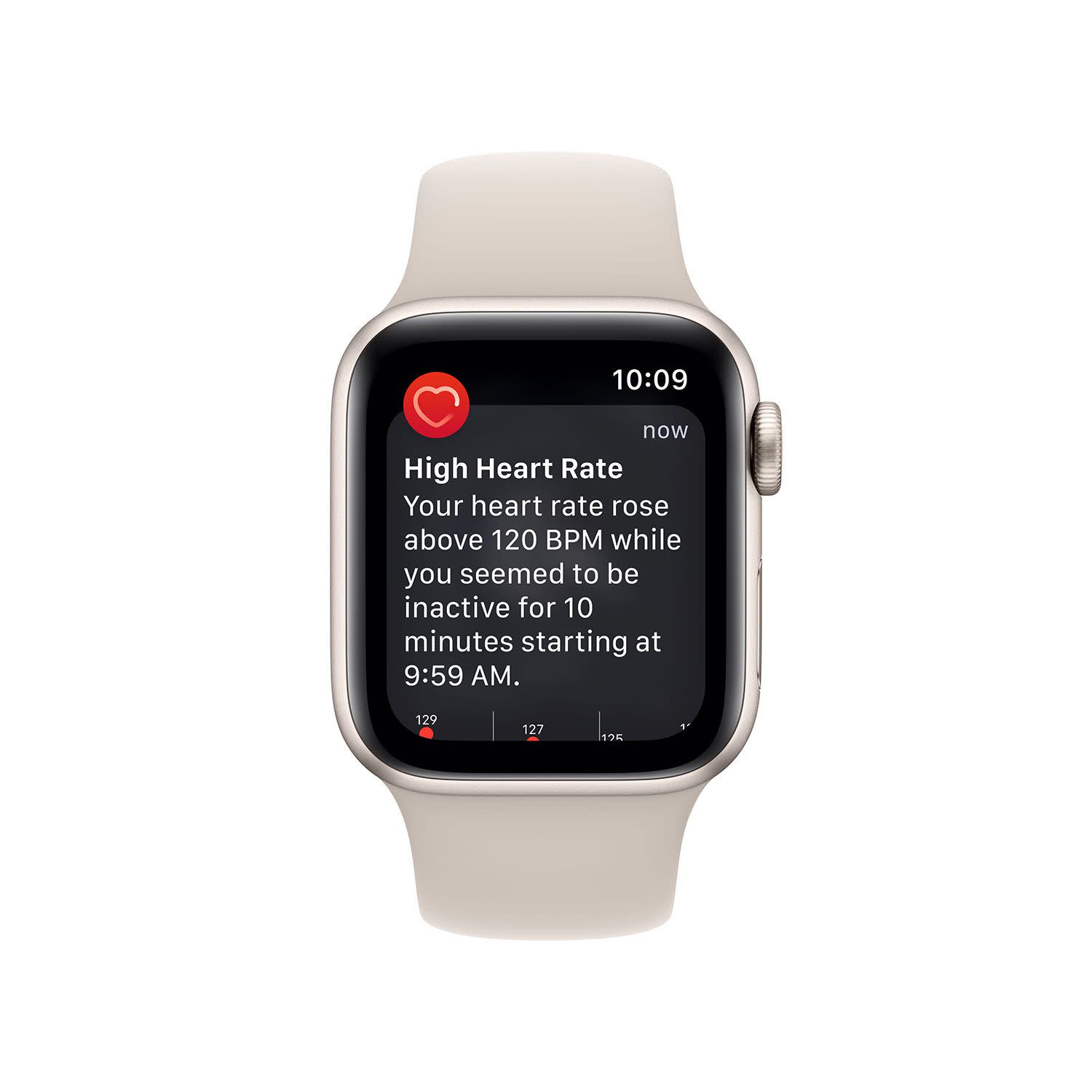 Εικόνα 6 του Apple Watch SE 2nd 40mm Starlight Aluminium